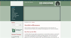 Desktop Screenshot of jenischparkverein.de